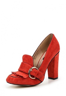 Туфли Lost Ink DIA FRINGED HEELED LOAFER