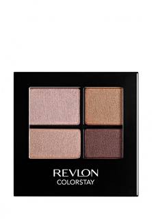 Тени Revlon Четырехцветные Colorstay Eye16 Hour Eye Shadow Quad Decadente 505