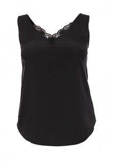 Топ Lost Ink Curve LACE TRIM VEST