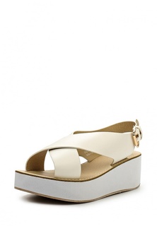 Сандалии Lost Ink NOAT FLATFORM SANDAL WHITE