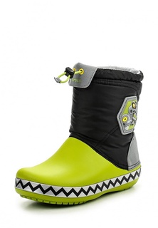 Дутики Crocs Crocslights Lodge Point Boot RoboSaur