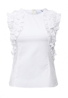 Топ Lost Ink COTTON RUFFLE SHELL