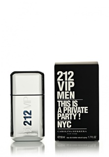 Туалетная вода Carolina Herrera 212 Vip Men 50 мл