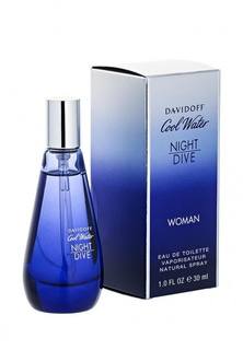 Туалетная вода Davidoff Water Night Dive Woman 30 мл