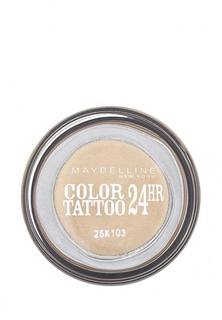 Тени Maybelline New York для век "Color Tattoo 24 часа" оттенок 05 Вечное золото 4 мл