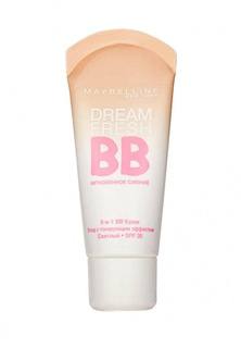 BB-крем Maybelline New York "Dream Fresh Мгновенное сияние" с тонирующим эффектом светлый 30 мл
