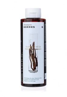 Шампунь Korres для жирных волос с лакрицей и крапивой 250 мл