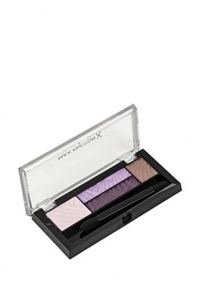 Тени Max Factor 4-х цветные Для Век И Бровей  Smokey Eye Drama Kit 2 В 1 Тон 04 luxe lilacs