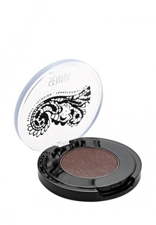 Тени Senna Eye Color Glow Powder Eyeshadow для век с шиммером, тон Black Sands