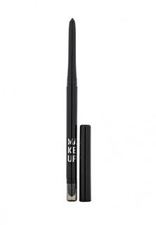 Карандаш Make Up Factory Автоматический контурный для глаз  Automatic Eyeliner  тон 04 шоколадный черный