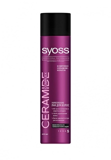 Лак для волос Syoss Ceramide Complex Укрепление максимально сильная фиксация, 400 мл