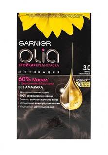 Крем-краска Garnier "Olia" 3.0 Темно-каштановый