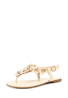 Сандалии Lost Ink CARRIE FLORAL TRIM TOE POST