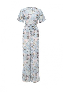 Комбинезон Lost Ink FRILL SLEEVE JUMPSUIT IN BLOSSOM PRINT