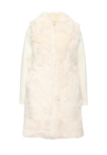 Шуба Lost Ink FUR WOOL SLEEVE COAT