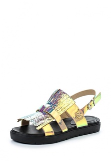 Сандалии Lost Ink NOVAL IRRIDESCENT FRINGE SANDAL