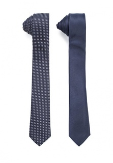 Комплект галстуков 2 шт. Piazza Italia
