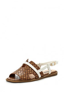 Сандалии Lost Ink NAMIKA SQUARE TOE FLAT SANDAL