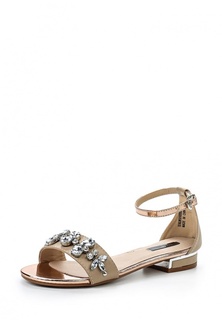Сандалии Lost Ink NICHE JEWEL DETAIL FLAT SANDAL