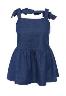 Топ Lost Ink DENIM BOW BACK CAMI