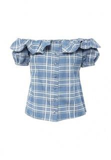 Топ Lost Ink BARDOT CHECK SHIRT