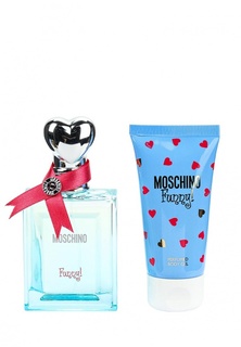 Набор Moschino Funny Туалетная вода 50 мл, косметичка, парфюмированный гель для тела 50 мл