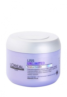 Разглаживающая маска LOreal Professional Liss Unlimited - Для контроля и дисциплины непослушных волос 200 мл