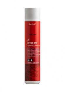 Шампунь оттеночный «Красный» Lakme Teknia Ultra Red Shampoo 300 мл