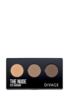 Тени Divage Для Век Трехцветные Eye Shadow The Nude № 01