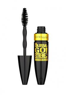 Тушь Maybelline New York для ресниц "Colossal Go Extreme Leather Black" экстрачерный 95 мл