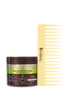 Набор Macadamia Natural Oil "ПИТАНИЕ И УХОД ДЛЯ ВСЕХ ТИПОВ ВОЛОС", 236 мл