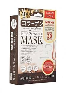 Курс масок Japan Gals Маска с коллагеном Pure5 Essential 30 шт