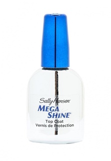 Покрытие-сушка Sally Hansen верхнее с зеркальным блеском mega shine extended wear top coat