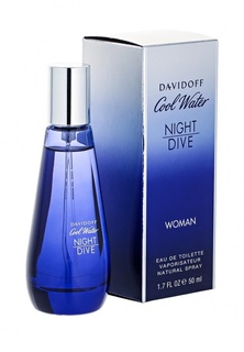 Туалетная вода Davidoff Water Night Dive Woman 50 мл
