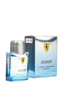 Туалетная вода Ferrari Scuderia "LIGHT ESSENCE ACQUA" 75 мл