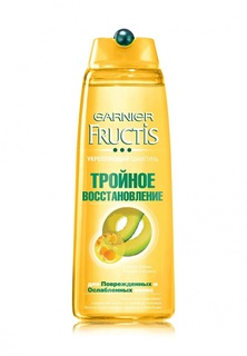 Шампунь Garnier Fructis, Тройное восстановление, укрепляющий, для поврежденных и ослабленных волос, 250 мл