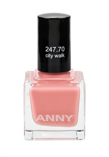 Лак для ногтей Anny для ногтей тон 247.70 цвет лосося с тонким розовым оттенком
