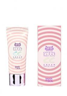 СС-крем Touch in Sol Crystal Clear Peach Glow, 20 мл