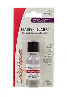 Средство Sally Hansen Nailcare для укрепления ногтей hard as nails helps strengthen nails clear