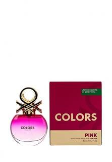 Туалетная вода United Colors of Benetton Colors PINK 50 мл