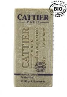 Мыло Cattier мягкое натуральное с зеленой глиной, 150 гр
