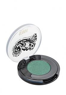 Тени Senna Eye Color Glow Powder Eyeshadow для век с шиммером, тон Emerald