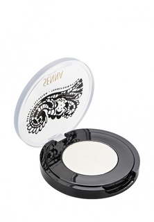 Тени Senna Eye Color Glow Powder Eyeshadow для век с шиммером, тон Crystal White