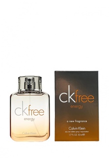 Туалетная вода Calvin Klein Ck Free 50 мл лимитированный выпуск energy