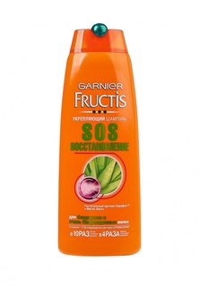 Шампунь Garnier Fructis, SOS восстановление, укрепляющий, для секущихся и поврежденных волос, 250 мл