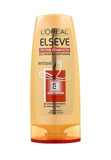 Бальзам LOreal Paris Elseve, Против Ломкости, восстанавливающий, для сухих и ломких волос, 200 мл