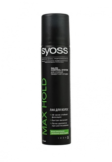Лак для волос Syoss Mini max Hold максимально сильной фиксации, 75 мл