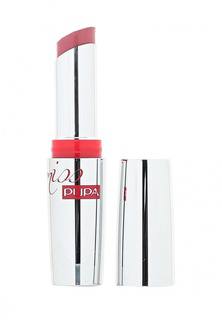 Помада Pupa тон 102 "Miss Pupa" карамельно-телесный