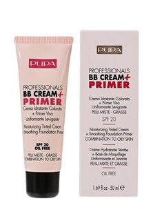 Тональный крем Pupa тон 01 BB Cream для жирной кожи светлый тон