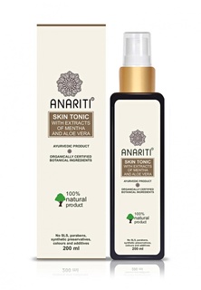 Тоник Anariti для лица с экстрактами Мяты и Алоэ вера